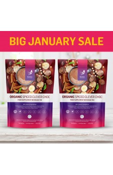 BIG January Sale! - x2 Organic Spiced Clever Choc - Normal SRP £89.98